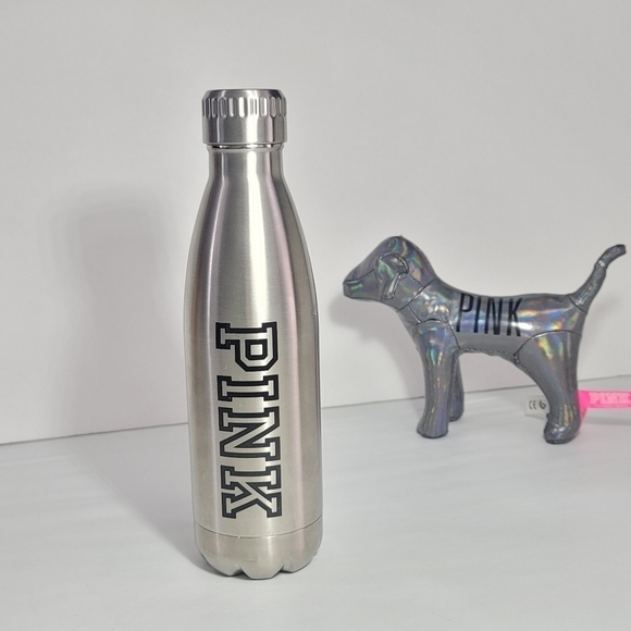 VICTORIA'S SECRET PINK STAINLESS STEEL TRAVEL WATE - Picture 6 of 6